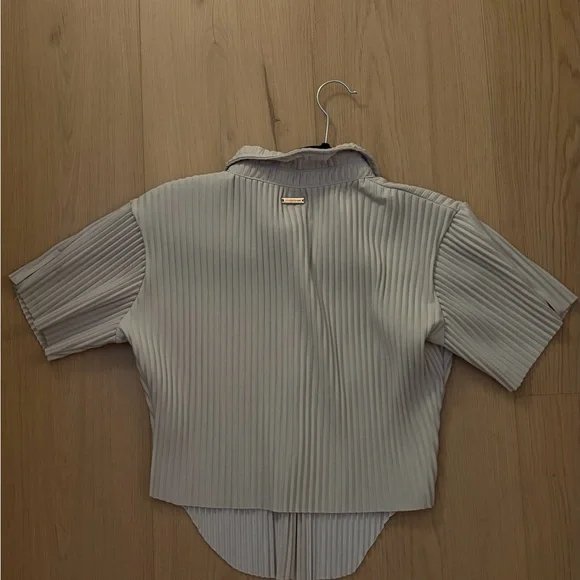 Grey/Lilac Ribbed Co-Ord Set - Picture 2 of 6